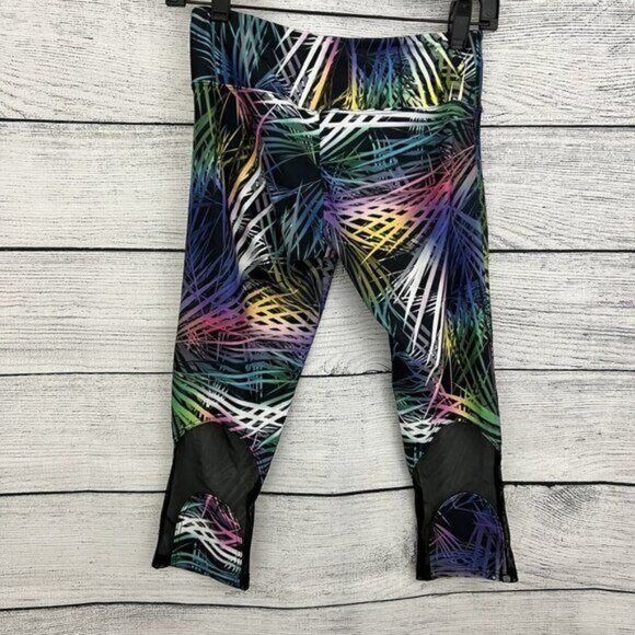Onzie Colorful Geometric Print Leggings Size XS - Picture 2 of 3